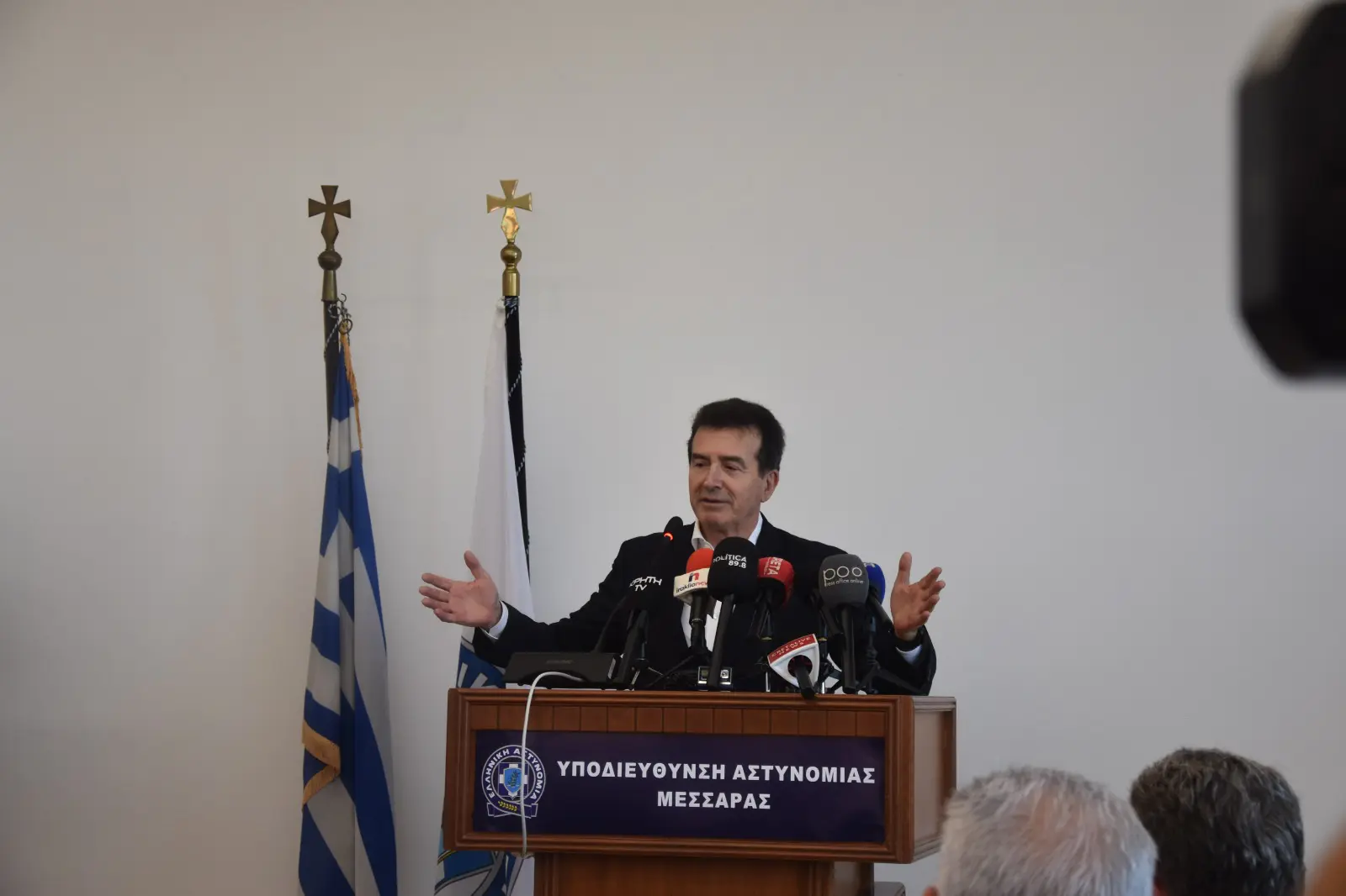 Εγκαίνια Υποδιεύθυνσης Αστυνομίας Μεσσαράς