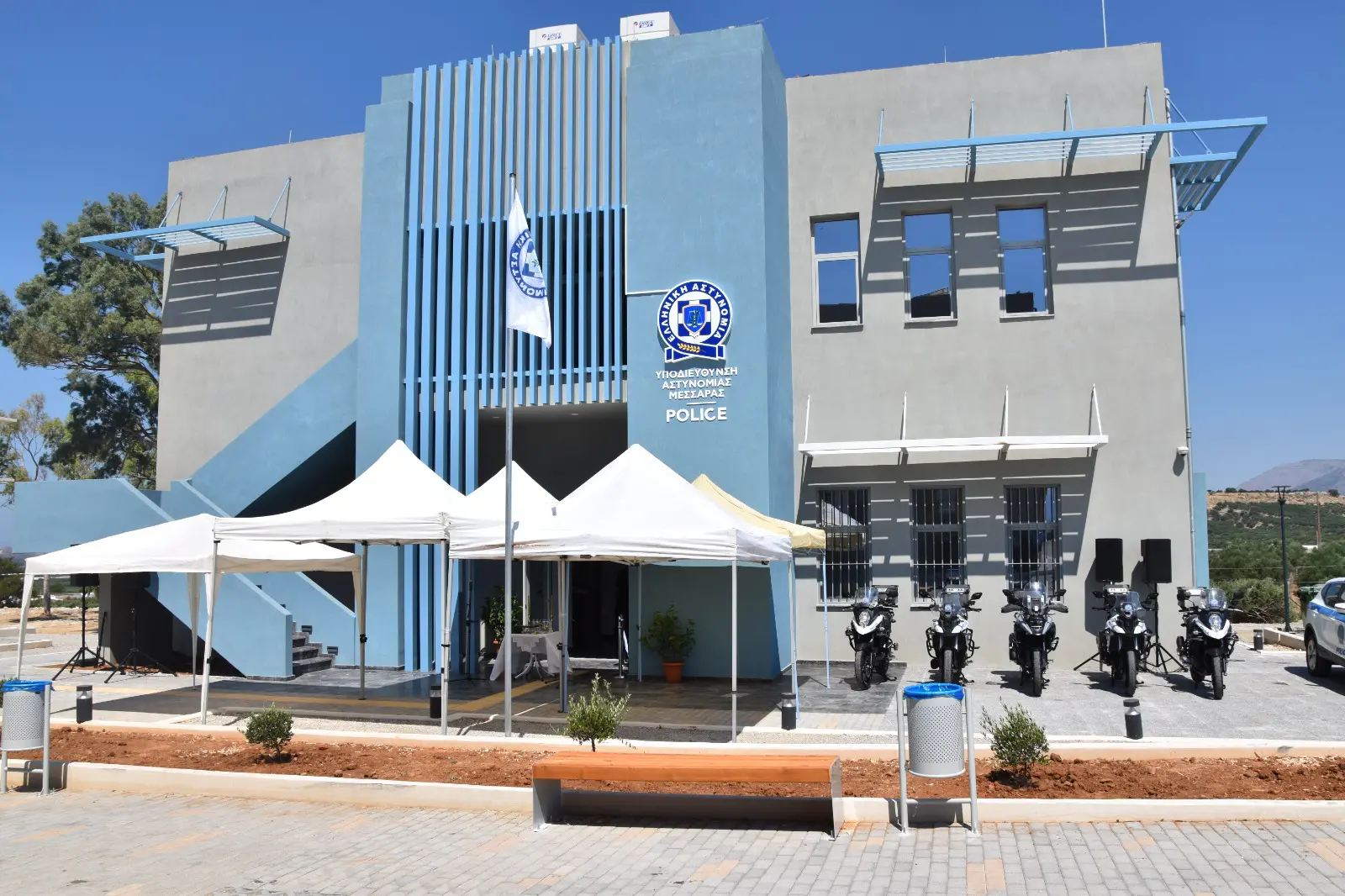 Εγκαίνια Υποδιεύθυνσης Αστυνομίας Μεσσαράς