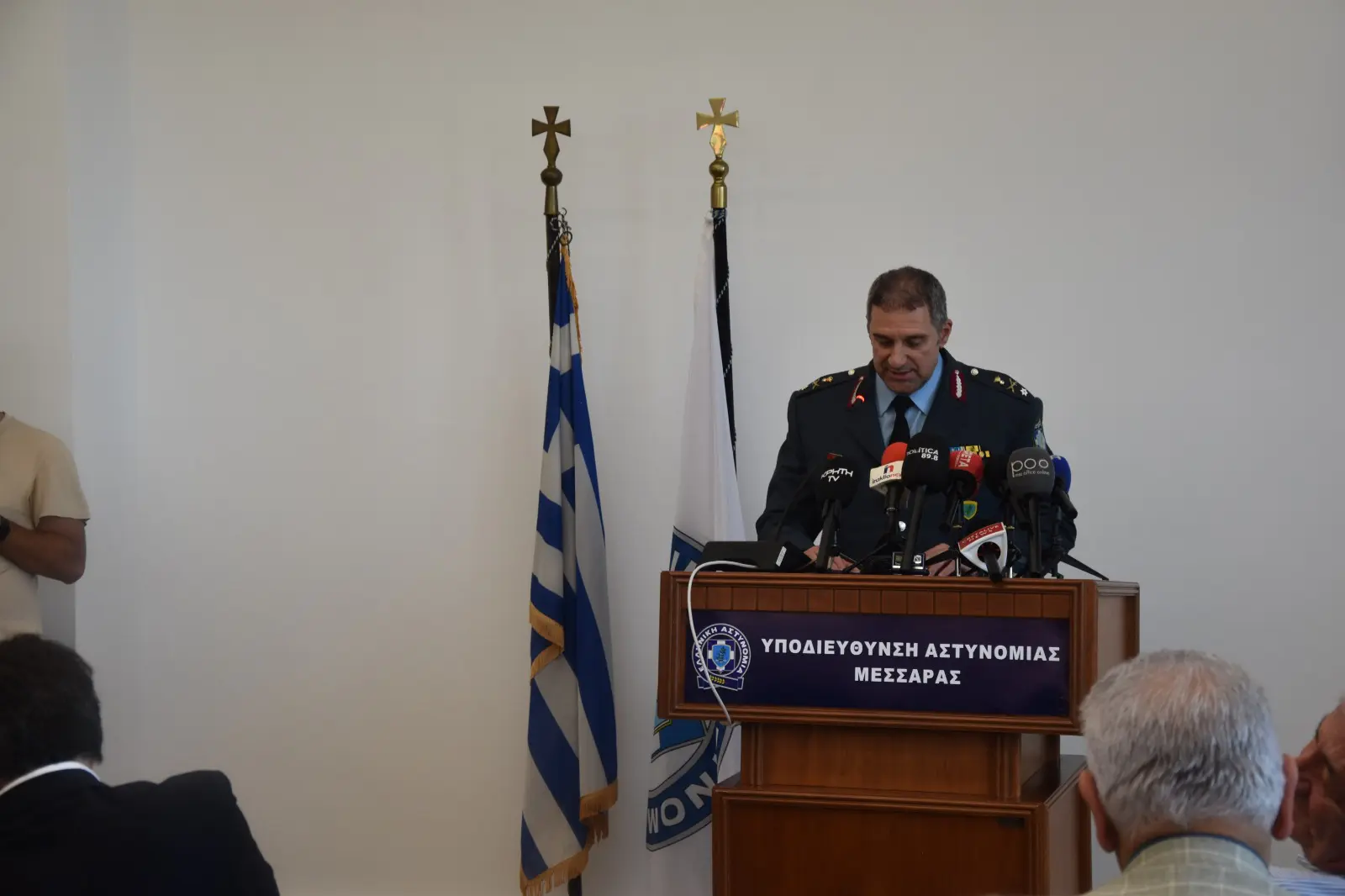 Εγκαίνια Υποδιεύθυνσης Αστυνομίας Μεσσαράς