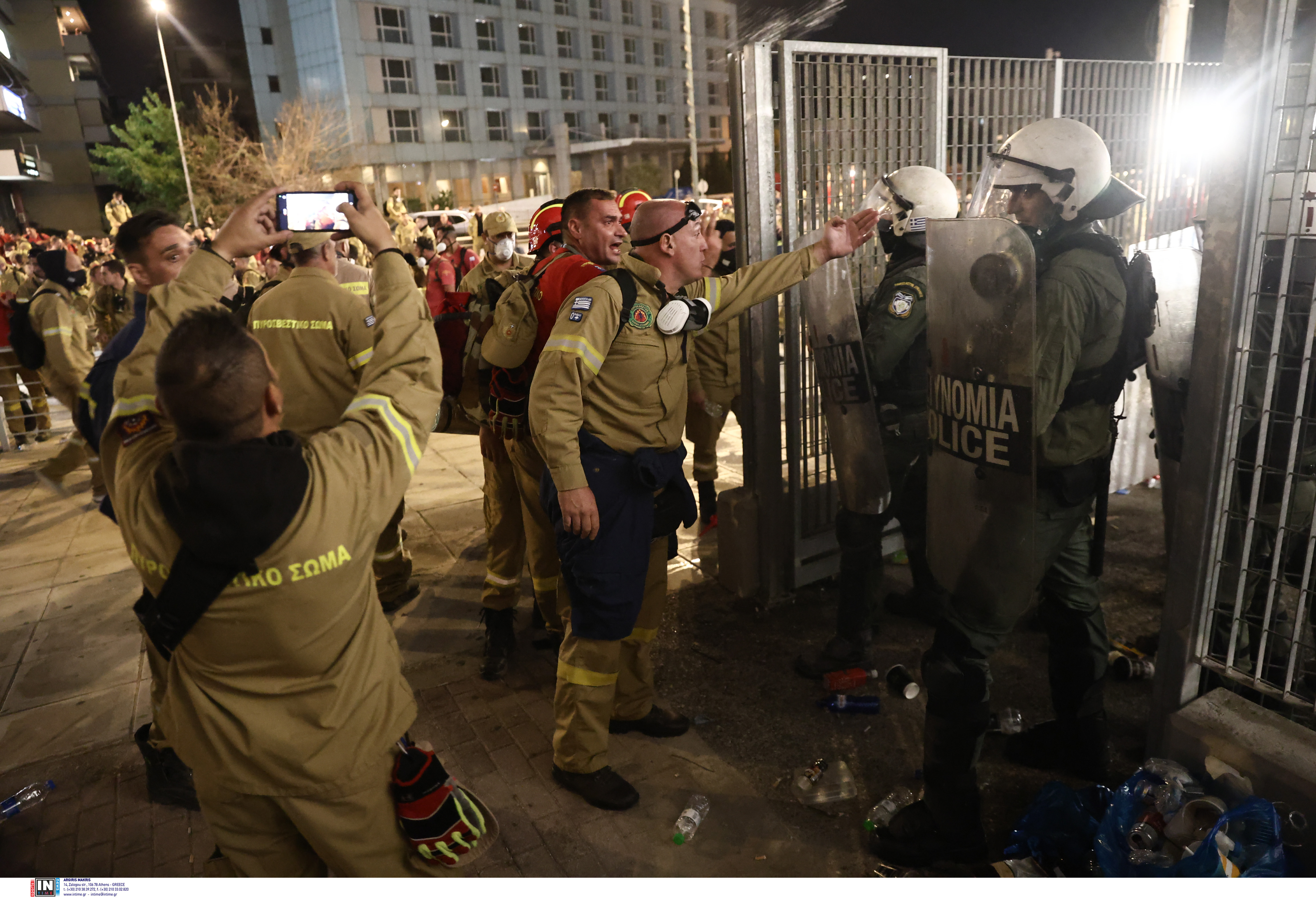 ενταση ματ πυροσβέστες