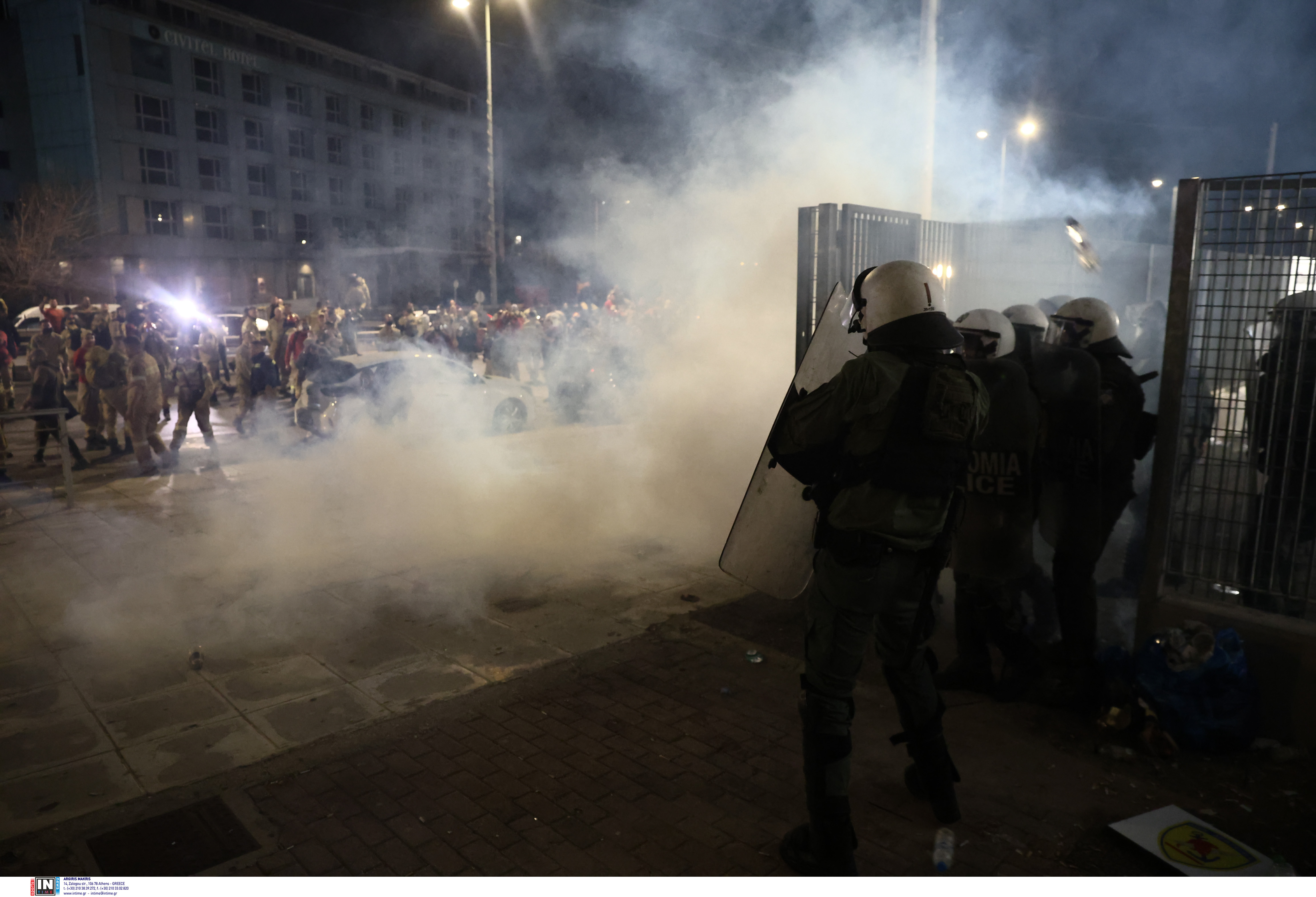 ενταση ματ πυροσβέστες