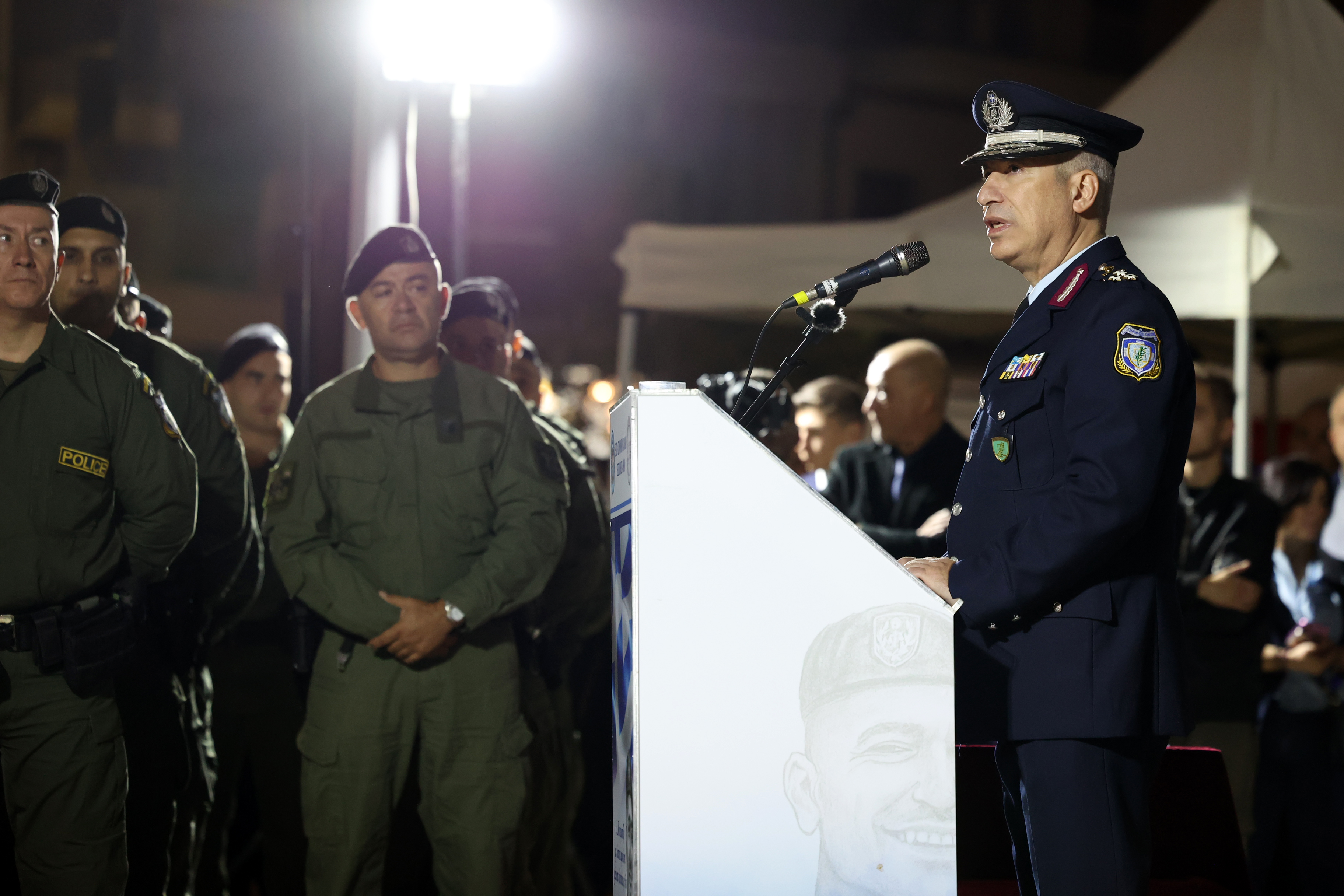 αποκαλυπτήρια της προτομής του Γιώργου Λυγγερίδη στη Θεσσαλονίκη 