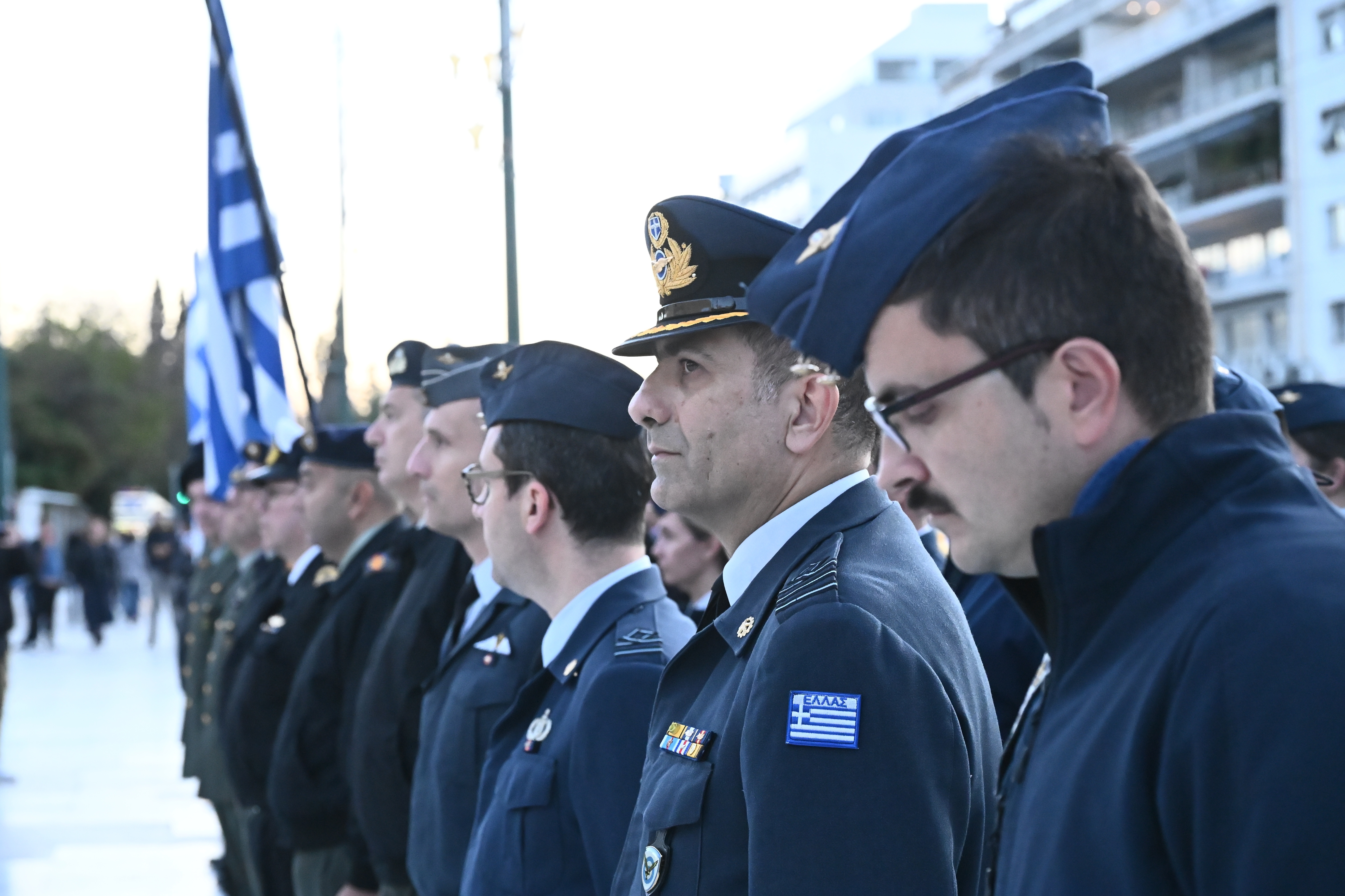 συγκέντρωση των στρατιωτικών