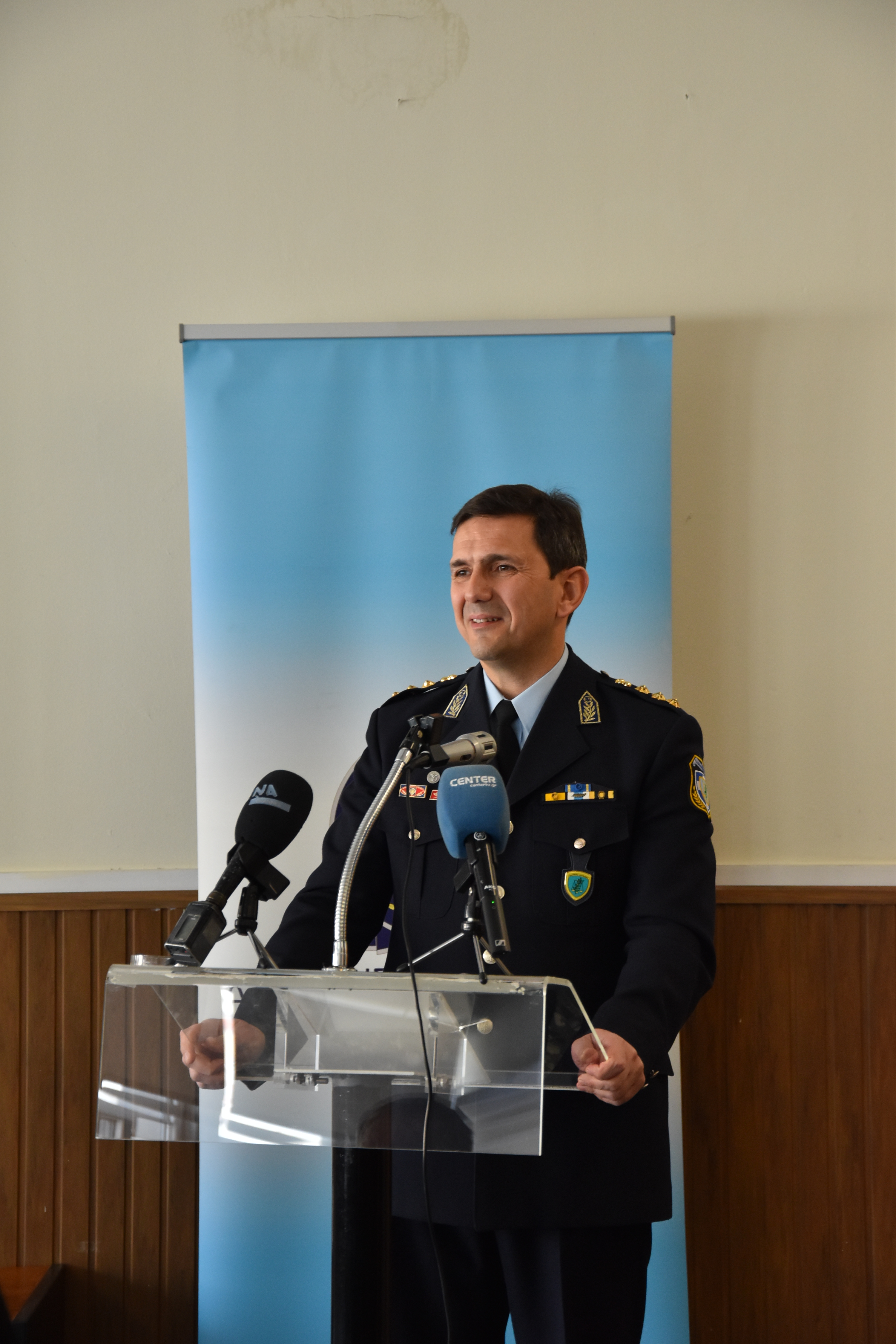 Εκπροσώπηση Ε.Α.Α.Μ.Θ. στην τελετή παράδοσης - παραλαβής καθηκόντων Διευθυντή Αστυνομίας Καβάλας