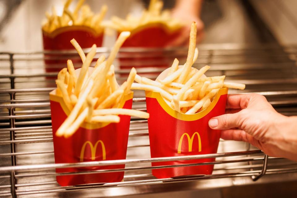 τηγανιτές πατάτες