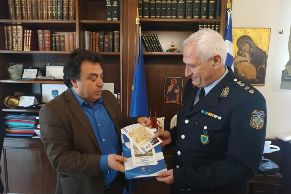 Συνάντηση Δημάρχου Πύργου και νέου Αστυνομικού Δντή Ηλείας