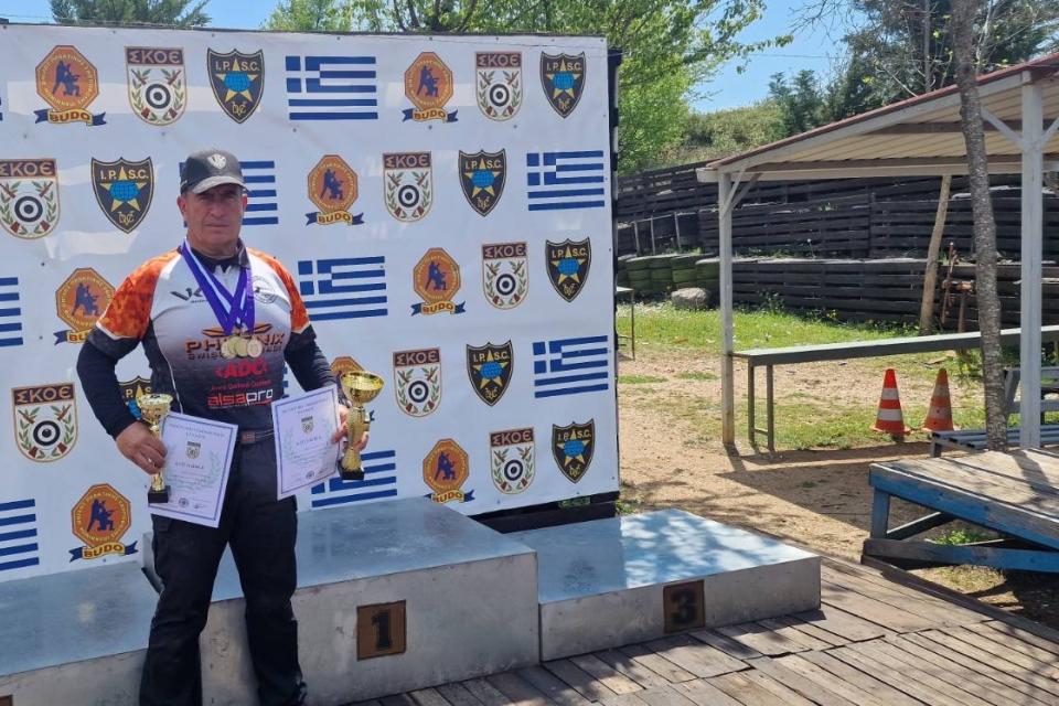 Πανελλήνιες διακρίσεις για τον Αρχιφύλακα Σηφάκη Φανούριο του Τμήματος Τροχαίας Αγίου Νικολάου