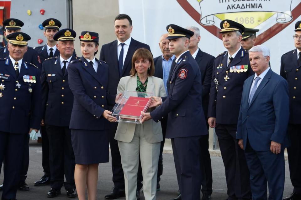 Ορκωμοσία νέων Ανθυποπυραγών 