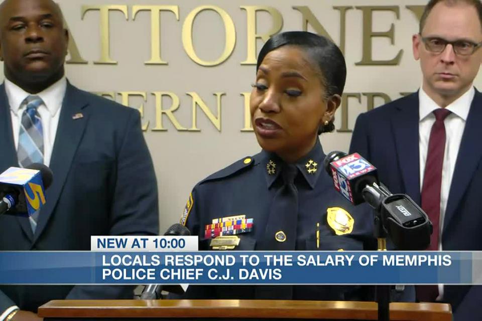 Memphis police chief tops $280K in salary after bonuses