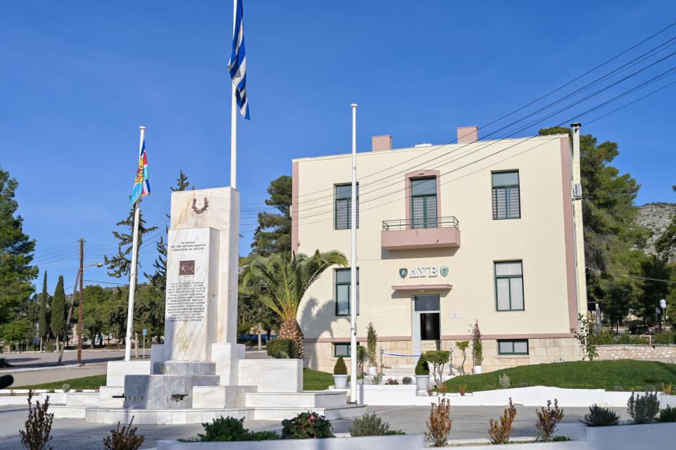 Εγκαίνια του νέου στρατηγείου της Διοίκησης Υποστήριξης Βάσης στο στρατόπεδο «Καραϊσκάκη Β» στο Χαϊδάρι 