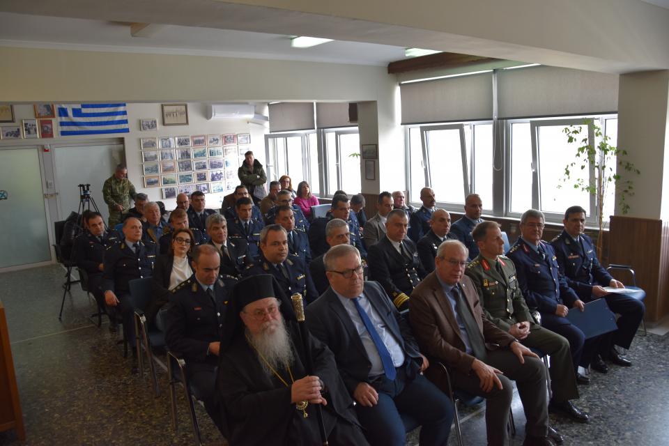 Εκπροσώπηση Ε.Α.Α.Μ.Θ. στην τελετή παράδοσης - παραλαβής καθηκόντων Διευθυντή Αστυνομίας Καβάλας