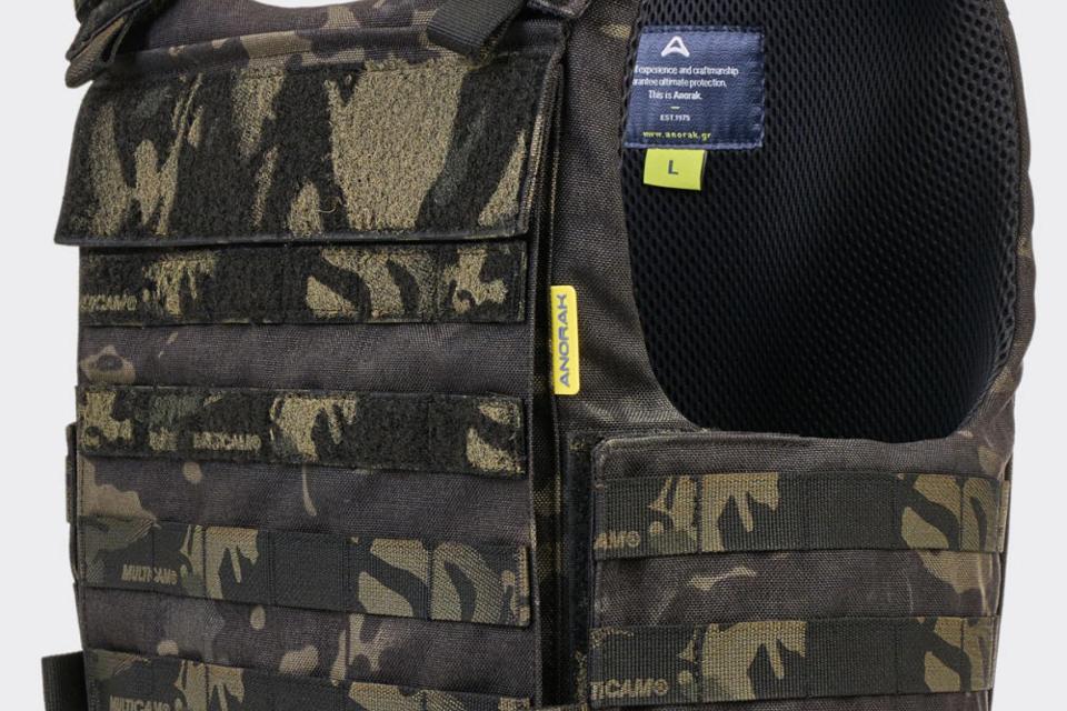 Rhodium® Tactical III MultiCam®: Αλεξίσφαιρο γιλέκο εξωτερικού τύπου με σύστημα "PALS"