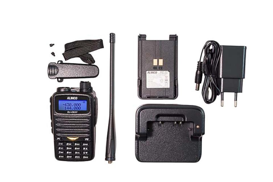 Alinco DJ-CRX7HE VHF/UHF φορητός πομποδέκτης