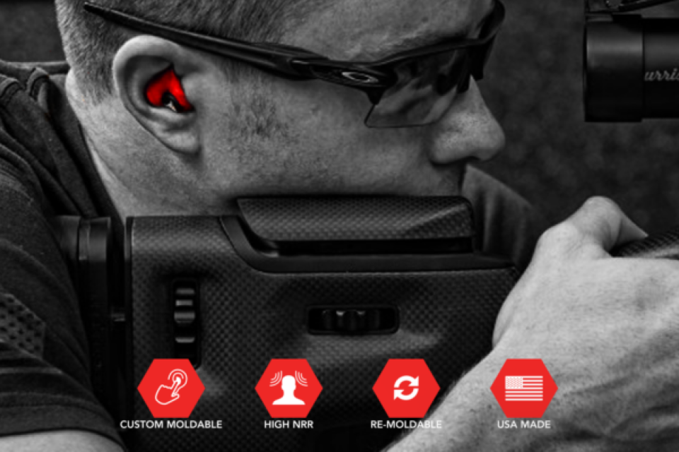 Ωτοασπίδες Decibullz Custom Molded: Προσαρμόζονται στο ακριβές σχήμα του αυτιού για εξαιρετική απομόνωση θορύβου