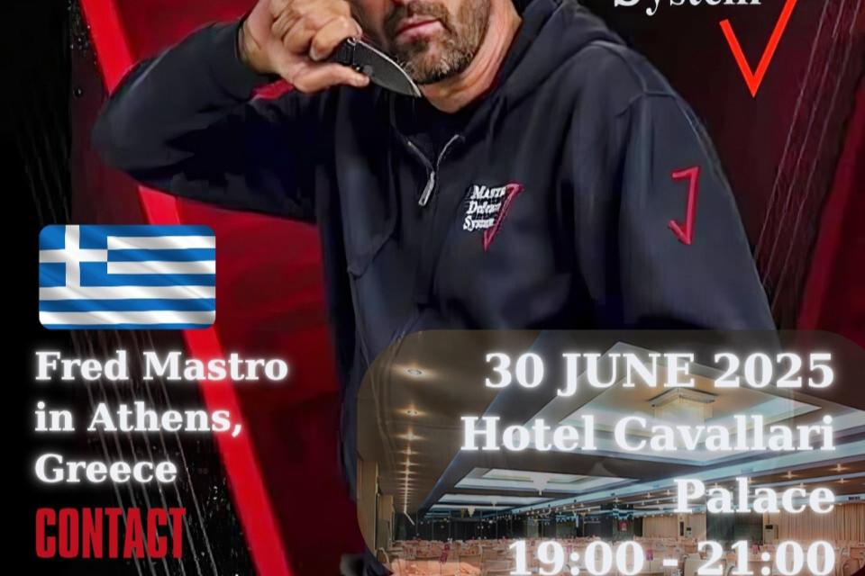 Fred Mastro: Στην Ελλάδα ο άνθρωπος του Jean Claude Van Damme και δεκάδων VIP σε μοναδικό Σεμινάριο Αυτοάμυνας 30 Ιουνίου