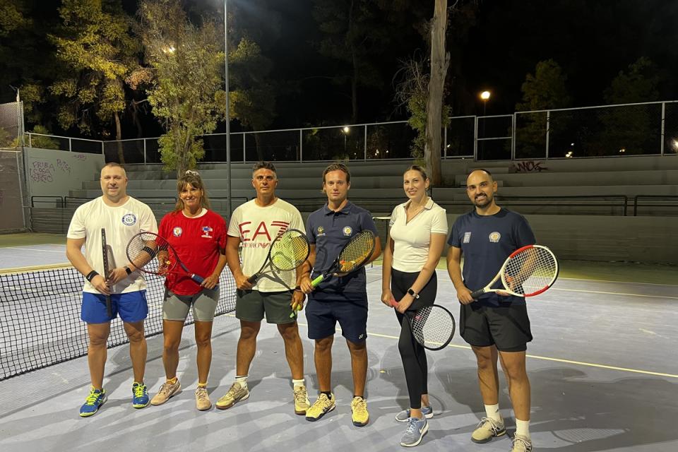 Προπονήσεις επίδειξης αντισφαίρισης