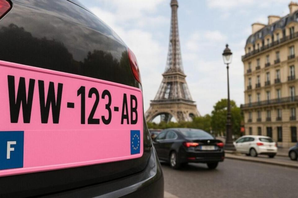 Έρχονται οι ροζ πινακίδες στα αυτοκίνητα -Γιατί επέλεξαν αυτό το χρώμα οι αρχές