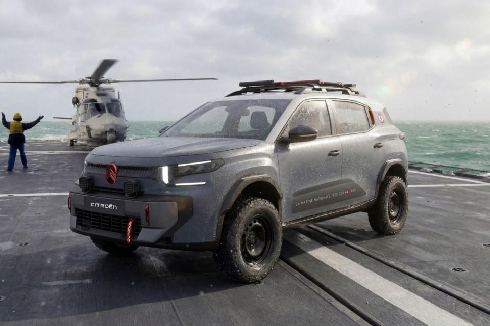 To Citroen C3 Aircross Marine Nationale αποτίει φόρο τιμής στο Πολεμικό Ναυτικό