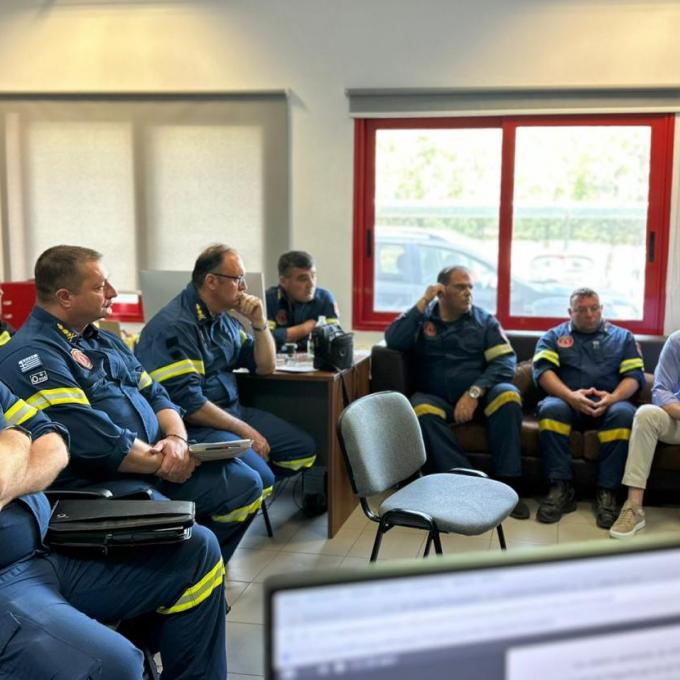  Σύσκεψη για την αποτελεσματικότερη πυροπροστασία της περιοχής