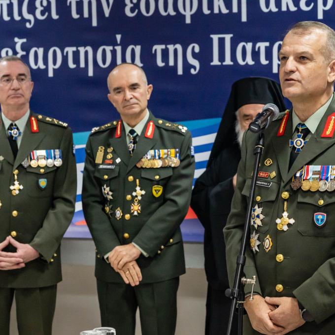 Τελετή Παράδοσης – Παραλαβής Καθηκόντων Διοικητή Δ΄ΣΣ
