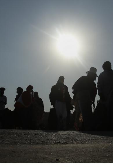 Κομβόι προσφύγων