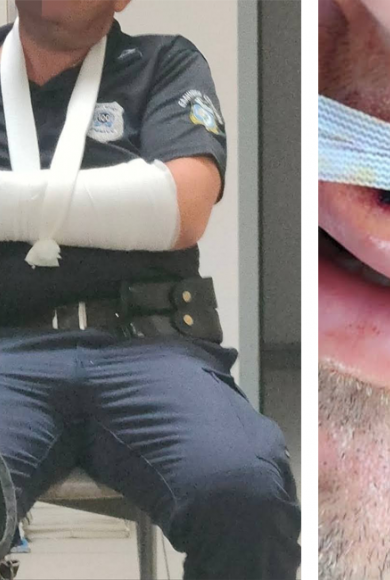 τραυματισμοι αστυνομικων