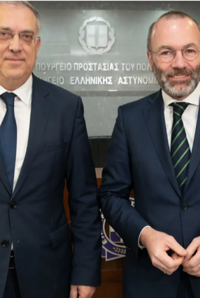 Θεοδωρικάκο σε Μ. Weber