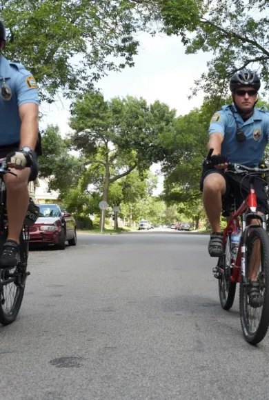 Why Bicycles are Great for Police and First Responders