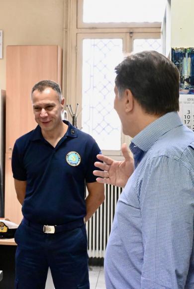 Επίσκεψη του Υπουργού Ναυτιλίας και Νησιωτικής Πολιτικής Μιλτιάδη Βαρβιτσιώτη στο Κεντρικό Λιμεναρχείο Πειραιά