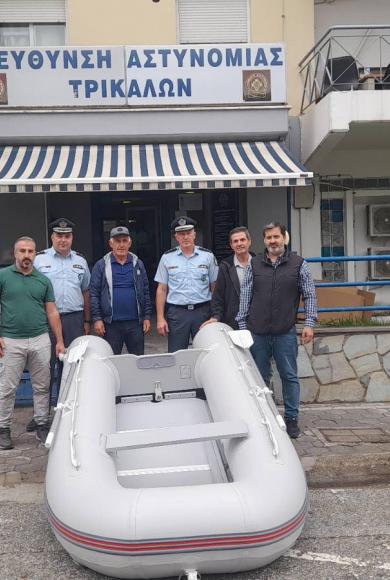 Ευχαριστήρια επιστολή του Διευθυντή της Διεύθυνσης Αστυνομίας Τρικάλων