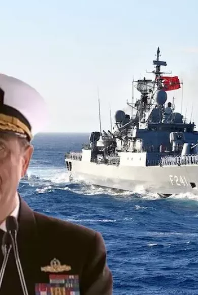 Μόνιμη ναυτική βάση στα κατεχόμενα εξήγγειλε ο Αρχηγός Πολεμικού Ναυτικού της Τουρκίας