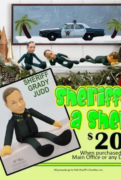 Στο αστυνομικό τμήμα της Φλόριντα πωλείται χριστουγεννιάτικη κούκλα - σερίφης