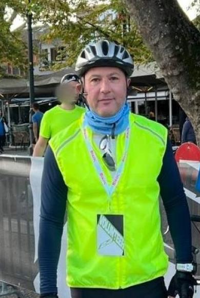  Ioannina Lake Run με χειρήλατο ποδήλατο.