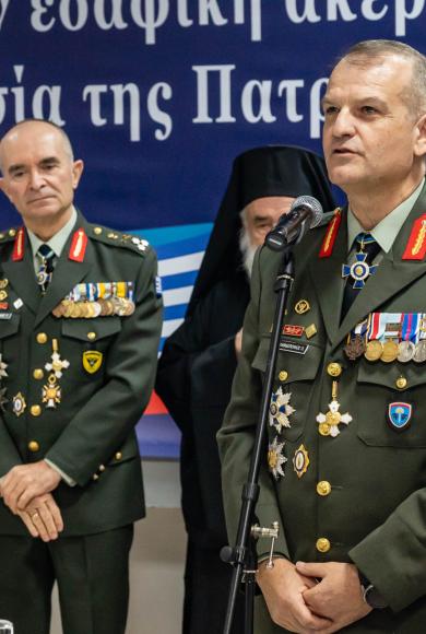 Τελετή Παράδοσης – Παραλαβής Καθηκόντων Διοικητή Δ΄ΣΣ