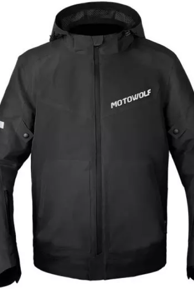 MOTOWOLF Αδιάβροχο Θερμαινόμενο Αντιανεμικό Μπουφάν Μηχανής από την IDEA HELLAS