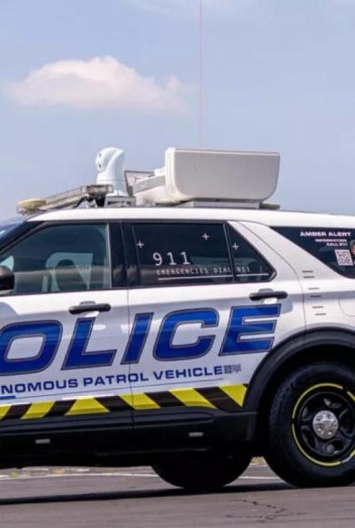 Αυτόνομο περιπολικό βγήκε στους δρόμους