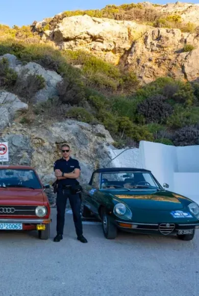 Το Αστυνομικό Τμήμα Κυθήρων στο πλευρό του Kythera Classic Tour 2026