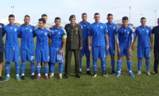 Φιλικός ποδοσφαιρικός αγώνας της εθνικης ομάδας Ενόπλων Δυνάμεων για την ενίσχυση του Συλλόγου «Πίστη» για παιδιά με νεοπλασματικές ασθένειες