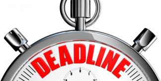 deadline