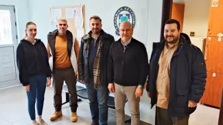 Στα αστυνομικά τμήματα του Ωρωπού ο υποψήφιος βουλευτής με το ΠΑΣΟΚ Λάζαρος Καραούλης