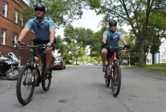Why Bicycles are Great for Police and First Responders