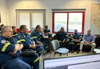  Σύσκεψη για την αποτελεσματικότερη πυροπροστασία της περιοχής