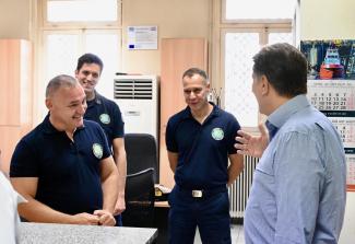 Επίσκεψη του Υπουργού Ναυτιλίας και Νησιωτικής Πολιτικής Μιλτιάδη Βαρβιτσιώτη στο Κεντρικό Λιμεναρχείο Πειραιά