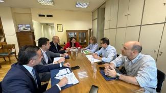 Σύσκεψη στο Υπουργείο Εσωτερικών