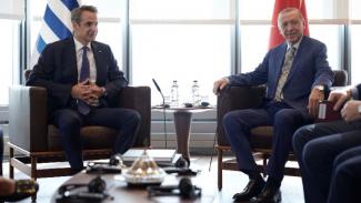 Κυριάκου Μητσοτάκη - Ταγίπ Ερντογάν 