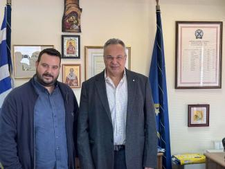 Διδευθυντή της Διεύθυνσης Υγειονομικού Υποστράτηγο κ. Αθανάσιο ΜΠΑΔΕΚΑ 