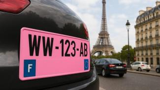 Έρχονται οι ροζ πινακίδες στα αυτοκίνητα -Γιατί επέλεξαν αυτό το χρώμα οι αρχές