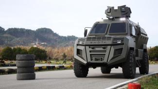 Το πρώτο στρατιωτικό όχημα της Αλβανίας βγαίνει στους δρόμους -Ποιος το κατασκευάζει