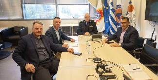 συνάντηση της Π.Ο.Ε.Υ.Π.Σ. με τον Αρχηγό του Πυροσβεστικού Σώματος