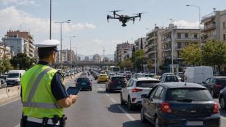 Επιχειρησιακό σχέδιο «ΚΟΜΒΟΣ»: Το πλάνο της Τροχαίας για την αντιμετώπιση του κυκλοφοριακού με drones – Πότε θα έχουμε την πλήρη λειτουργία του;